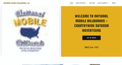 Desktop Screenshot of nationalmobilebillboards.com
