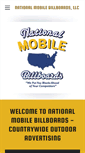 Mobile Screenshot of nationalmobilebillboards.com